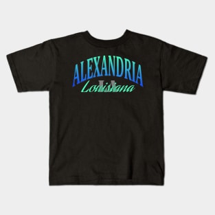 City Pride: Alexandria, Louisiana Kids T-Shirt
